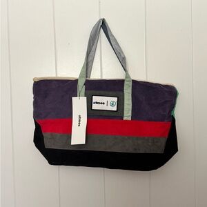 Atmos x Sean Wotherspoon Corduroy Color Blocked Tote